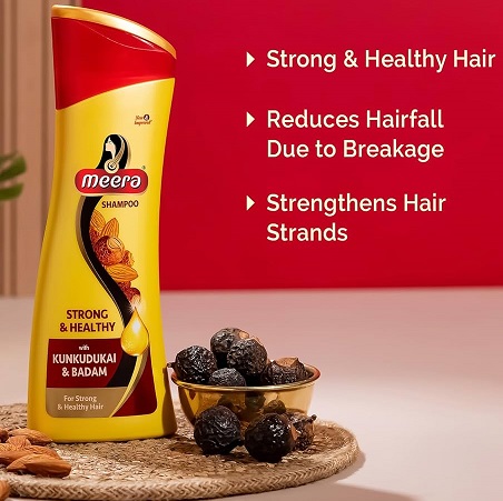 MEERA SHAMPOO BOTTLE 180ML
